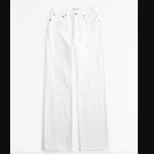 Abercrombie and Fitch Curve Love High Rise 90s Relaxed Jean